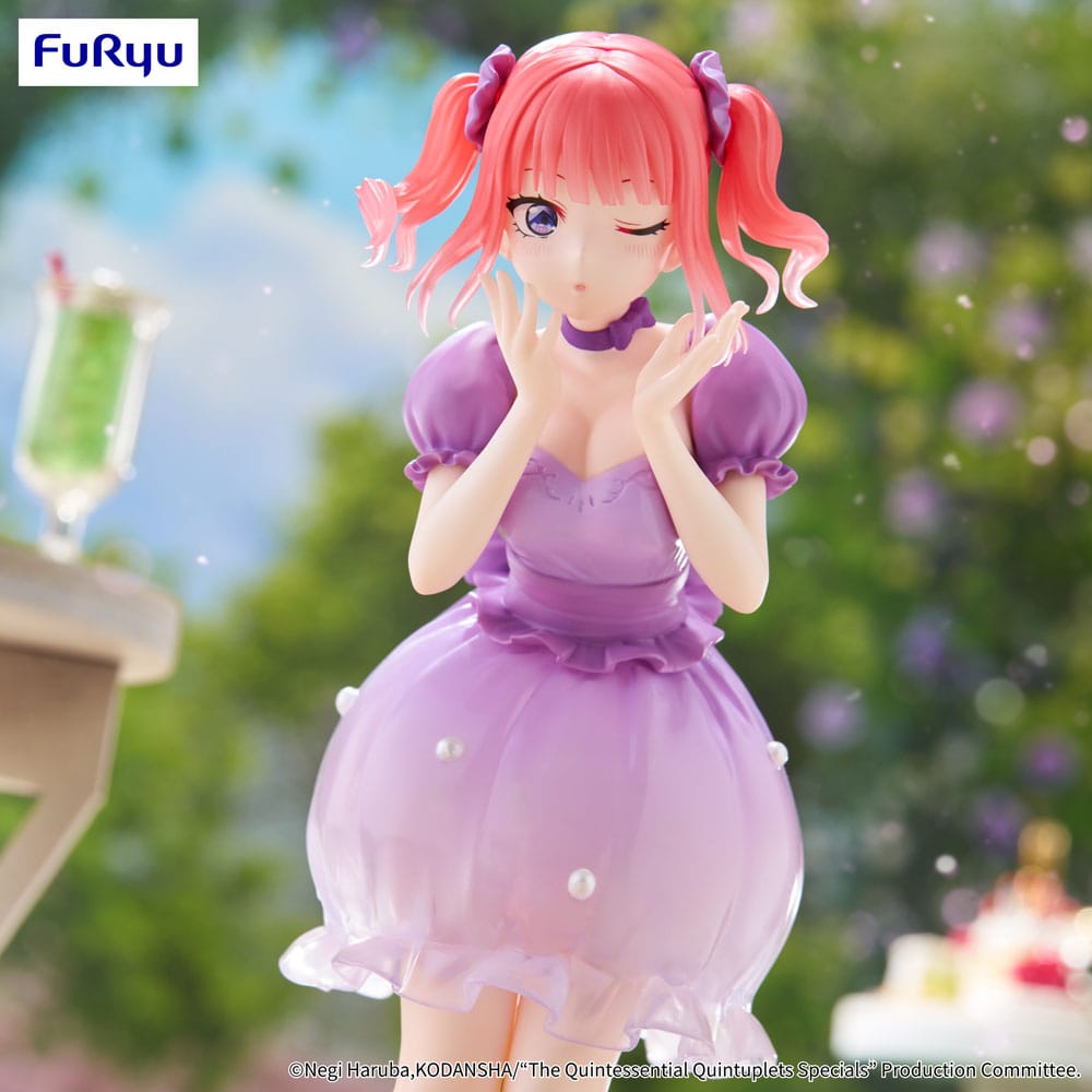 The Quintessential Quintuplets Trio-Try-iT PVC Statue Nakano Nino Pastel Dress Ver. 21 cm Prizefiguren Yokina