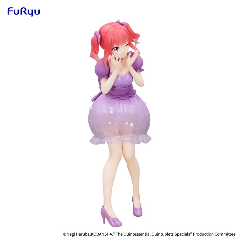 The Quintessential Quintuplets Trio-Try-iT PVC Statue Nakano Nino Pastel Dress Ver. 21 cm Prizefiguren Yokina