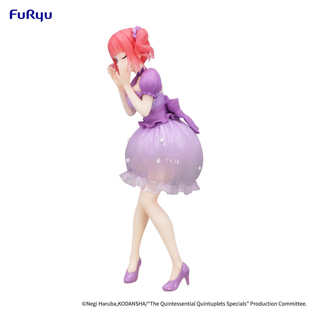 The Quintessential Quintuplets Trio-Try-iT PVC Statue Nakano Nino Pastel Dress Ver. 21 cm Prizefiguren Yokina