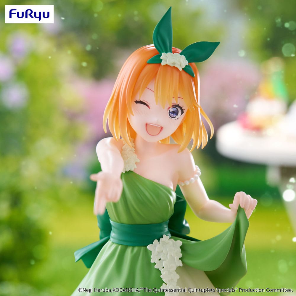 The Quintessential Quintuplets Trio-Try-iT PVC Statue Nakano Yotsuba Pastel Dress Ver. 22 cm Prizefiguren Yokina