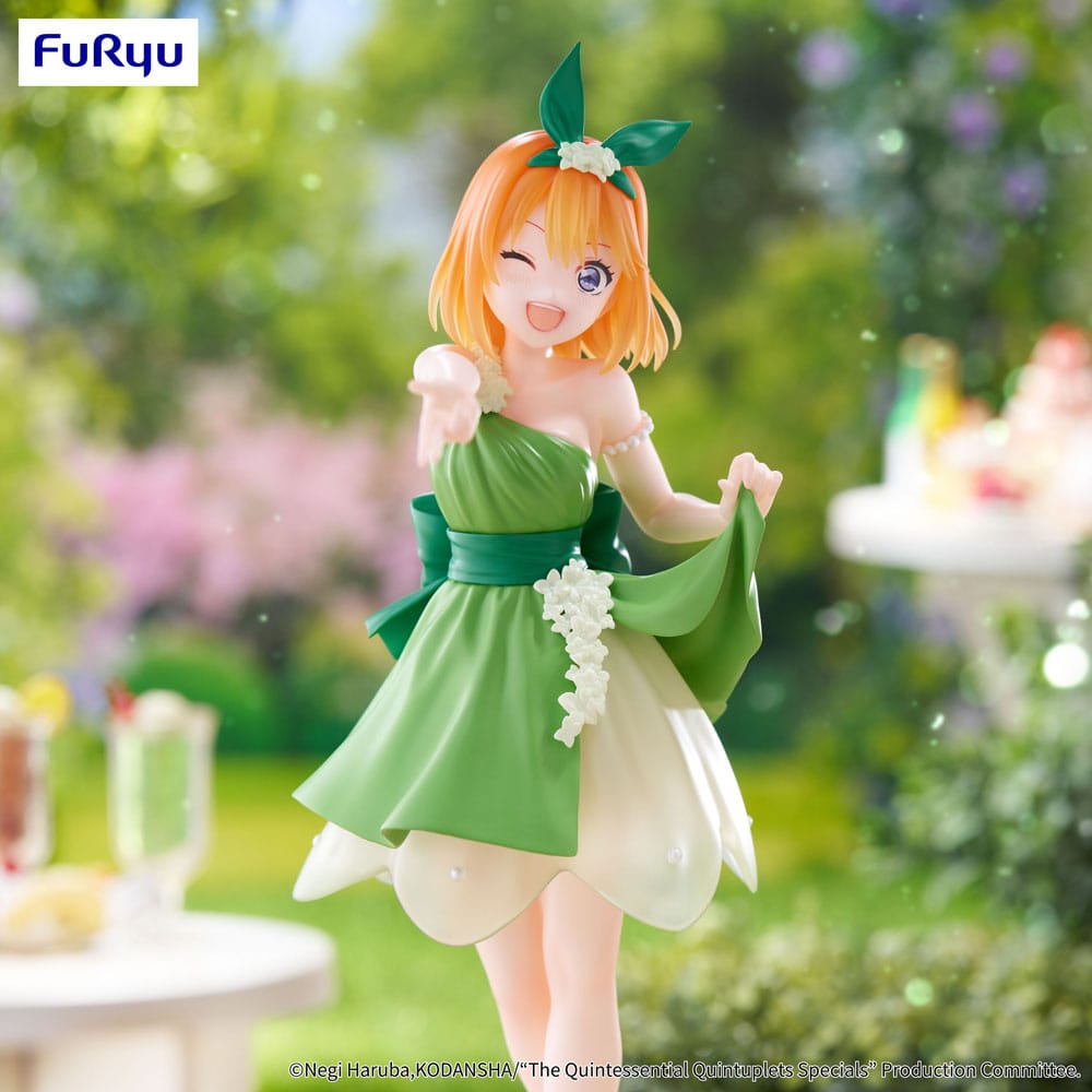 The Quintessential Quintuplets Trio-Try-iT PVC Statue Nakano Yotsuba Pastel Dress Ver. 22 cm Prizefiguren Yokina