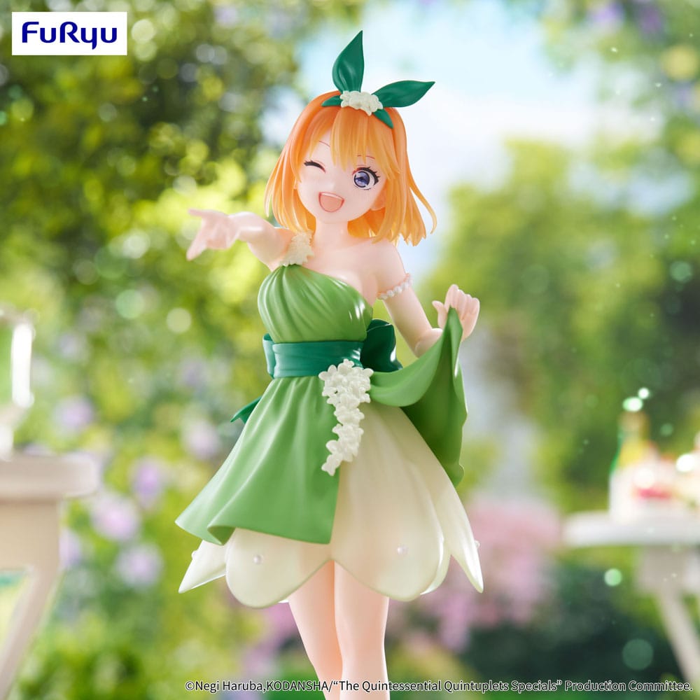 The Quintessential Quintuplets Trio-Try-iT PVC Statue Nakano Yotsuba Pastel Dress Ver. 22 cm Prizefiguren Yokina