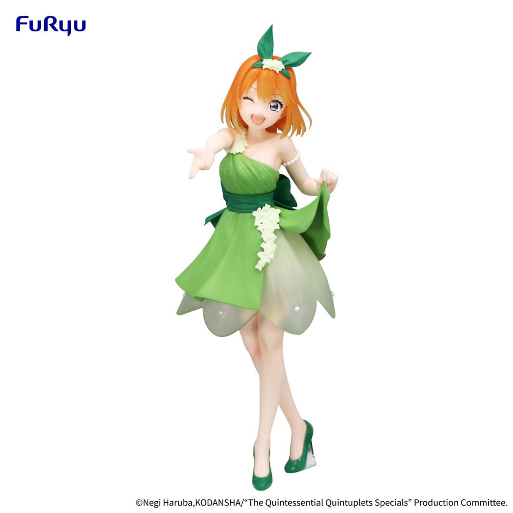 The Quintessential Quintuplets Trio-Try-iT PVC Statue Nakano Yotsuba Pastel Dress Ver. 22 cm Prizefiguren Yokina