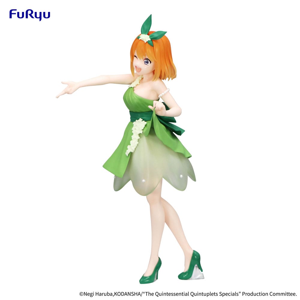 The Quintessential Quintuplets Trio-Try-iT PVC Statue Nakano Yotsuba Pastel Dress Ver. 22 cm Prizefiguren Yokina