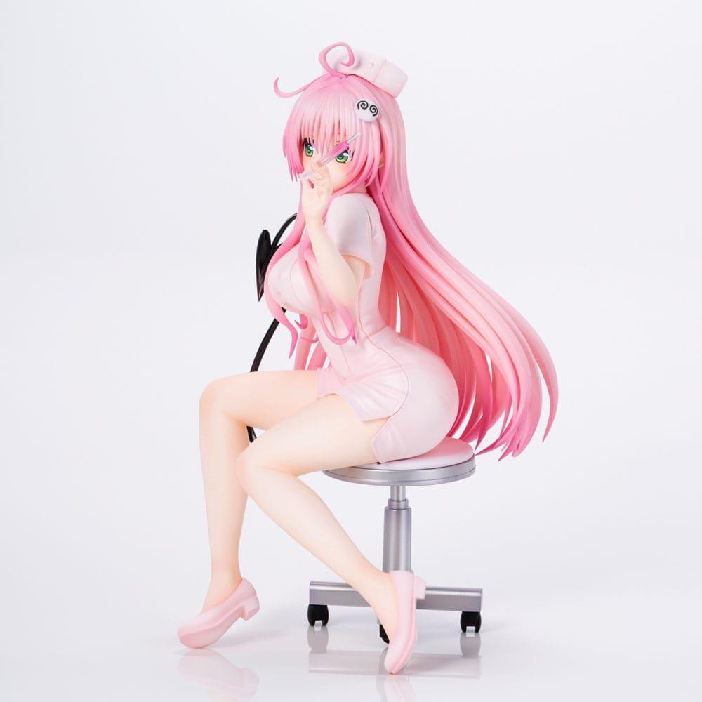 To Love-Ru Darkness Statue PVC Lara Satalin Deviluke Nurse Cos 26 cm Prizefiguren Yokina
