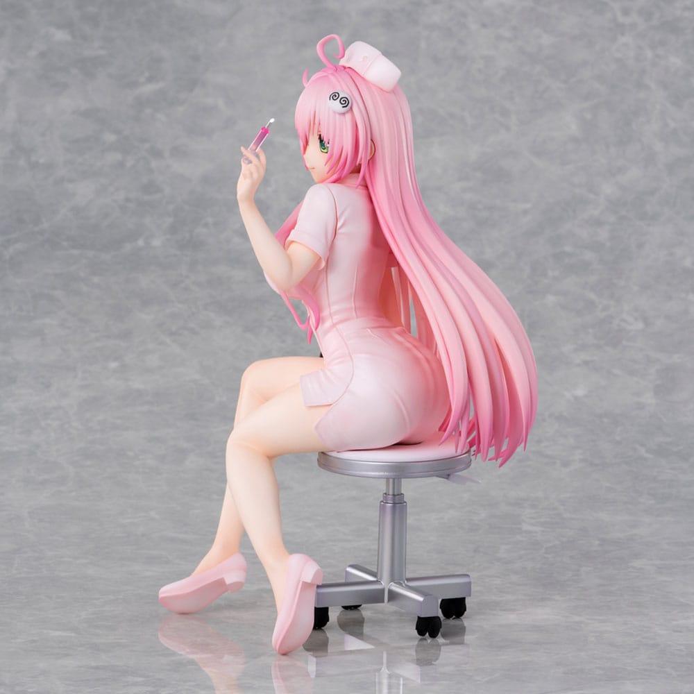 To Love-Ru Darkness Statue PVC Lara Satalin Deviluke Nurse Cos 26 cm Prizefiguren Yokina