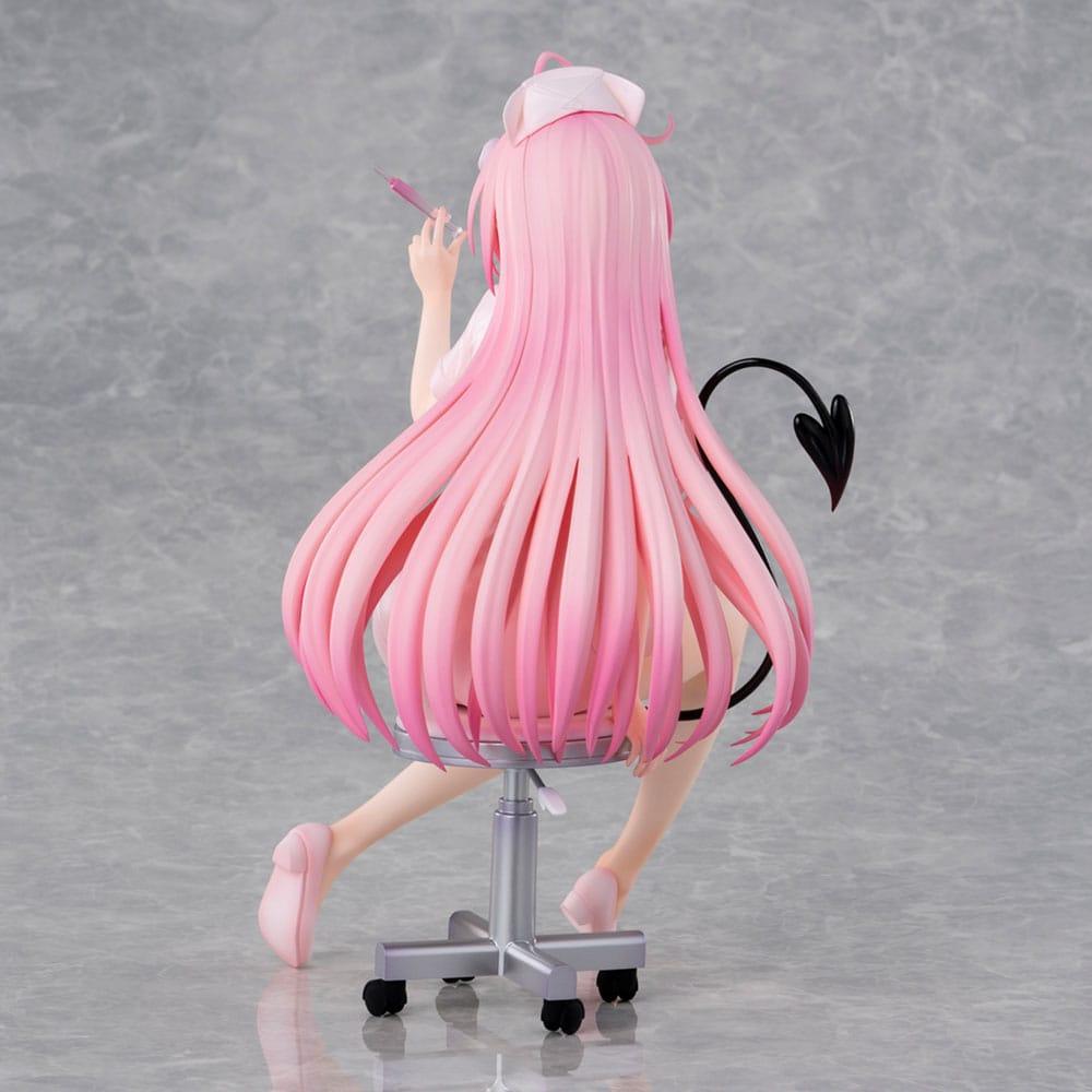To Love-Ru Darkness Statue PVC Lara Satalin Deviluke Nurse Cos 26 cm Prizefiguren Yokina