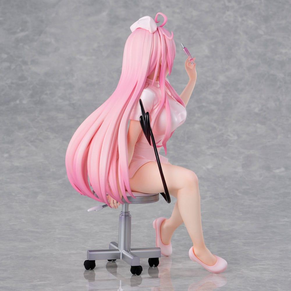 To Love-Ru Darkness Statue PVC Lara Satalin Deviluke Nurse Cos 26 cm Prizefiguren Yokina