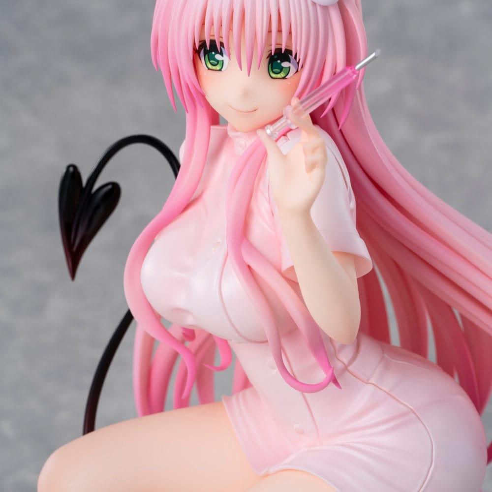 To Love-Ru Darkness Statue PVC Lara Satalin Deviluke Nurse Cos 26 cm Prizefiguren Yokina