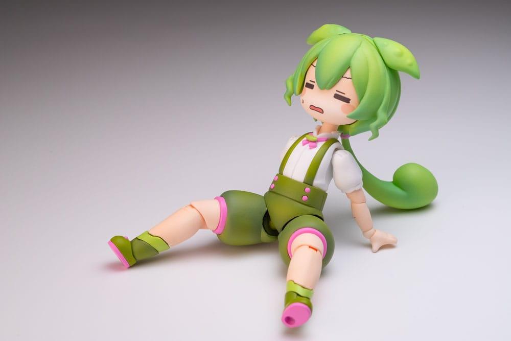 Tohoku Zunko Plastic Model Kit 1/12 Plafia Zundamon Mini Figure Set 10 cm Figmas Yokina