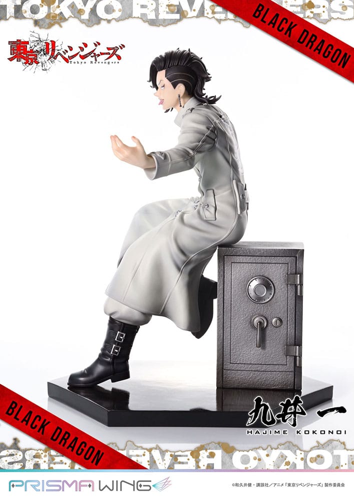 Tokyo Revengers Prisma Wing PVC Statue 1/7 Hajime Kokonoi Bonus Version 22 cm Scalefiguren Yokina