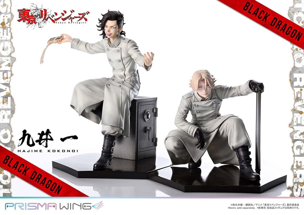 Tokyo Revengers Prisma Wing PVC Statue 1/7 Hajime Kokonoi Bonus Version 22 cm Scalefiguren Yokina