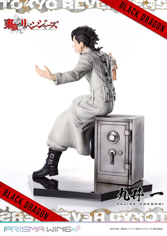 Tokyo Revengers Prisma Wing PVC Statue 1/7 Hajime Kokonoi Bonus Version 22 cm Scalefiguren Yokina