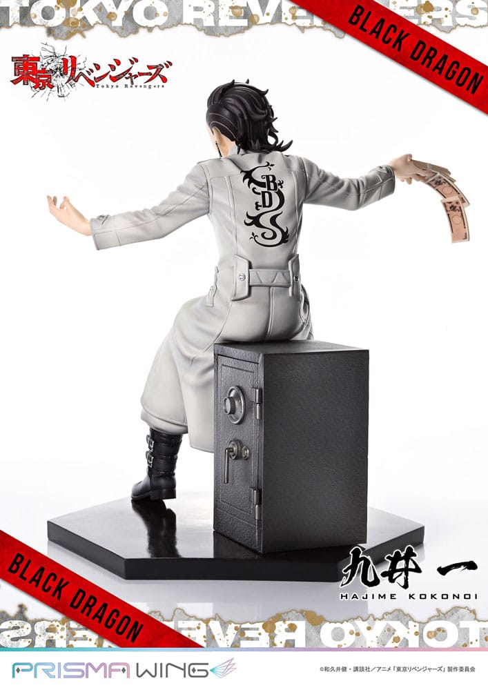 Tokyo Revengers Prisma Wing PVC Statue 1/7 Hajime Kokonoi Bonus Version 22 cm Scalefiguren Yokina