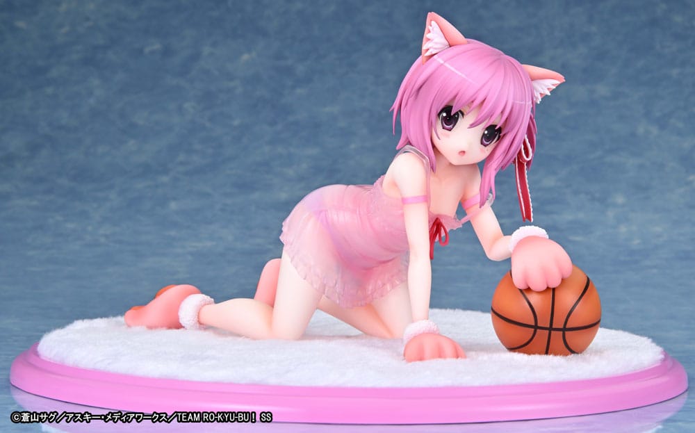 Tomoka Minato Kemomimi Lingerie Ver. PVC Statue 1/7 18 cm Ro-Kyu-Bu: Fast Break! Scalefiguren Yokina