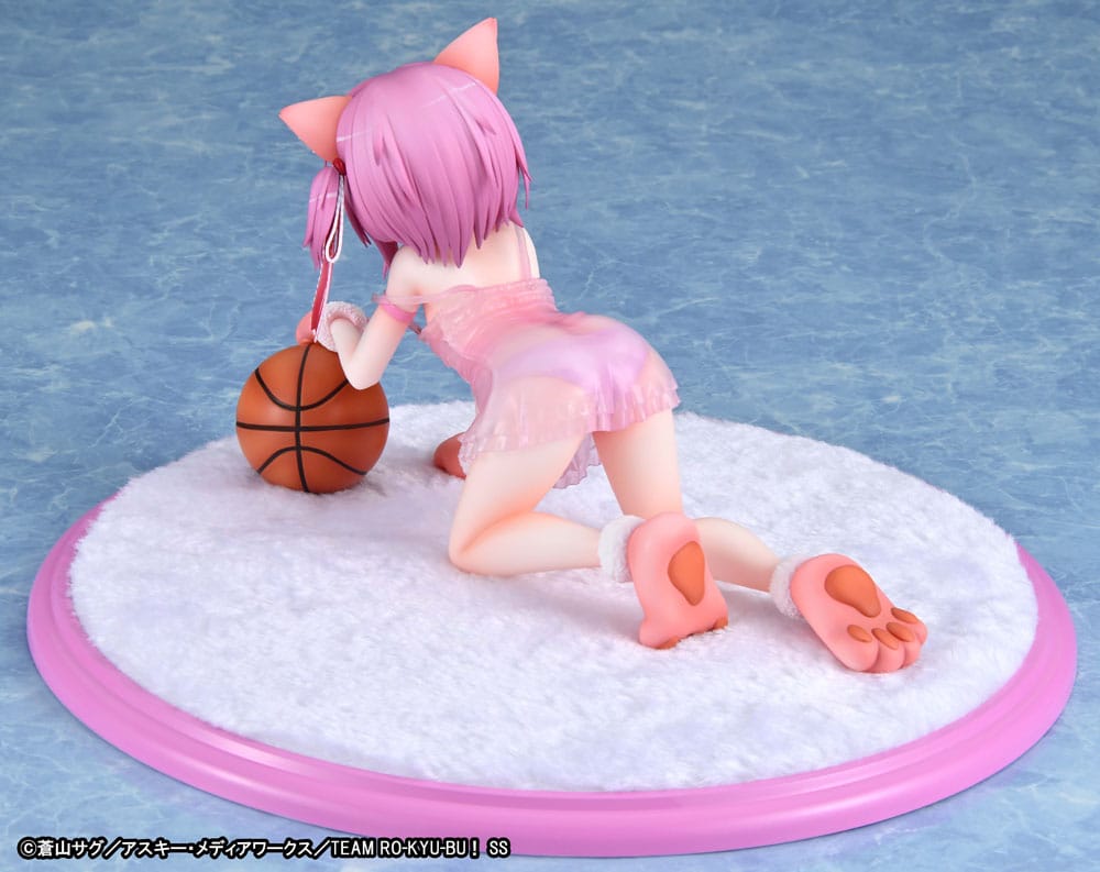 Tomoka Minato Kemomimi Lingerie Ver. PVC Statue 1/7 18 cm Ro-Kyu-Bu: Fast Break! Scalefiguren Yokina