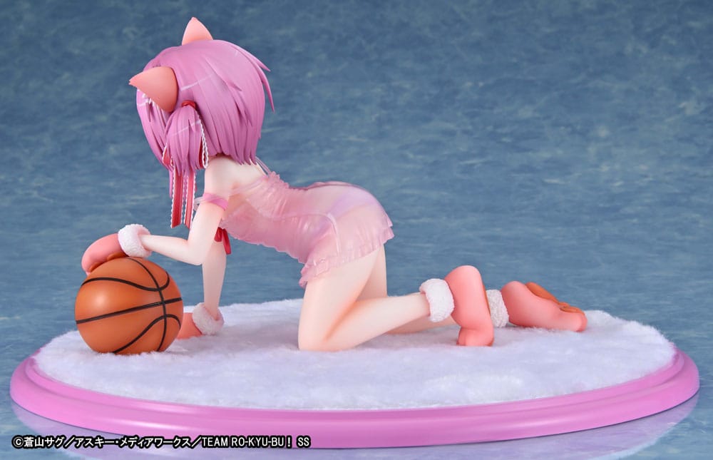 Tomoka Minato Kemomimi Lingerie Ver. PVC Statue 1/7 18 cm Ro-Kyu-Bu: Fast Break! Scalefiguren Yokina