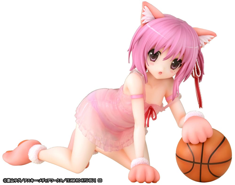 Tomoka Minato Kemomimi Lingerie Ver. PVC Statue 1/7 18 cm Ro-Kyu-Bu: Fast Break! Scalefiguren Yokina
