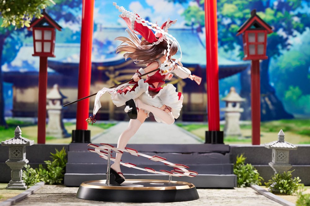Touhou Project PVC Statue 1/6 Eternal Shrine Maiden Reimu Hakurei 30 cm Scalefiguren Yokina