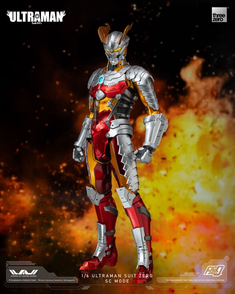 Ultraman FigZero Actionfigur 1/6 Ultraman Suit Zero SC Mode 31 cm Figmas Yokina