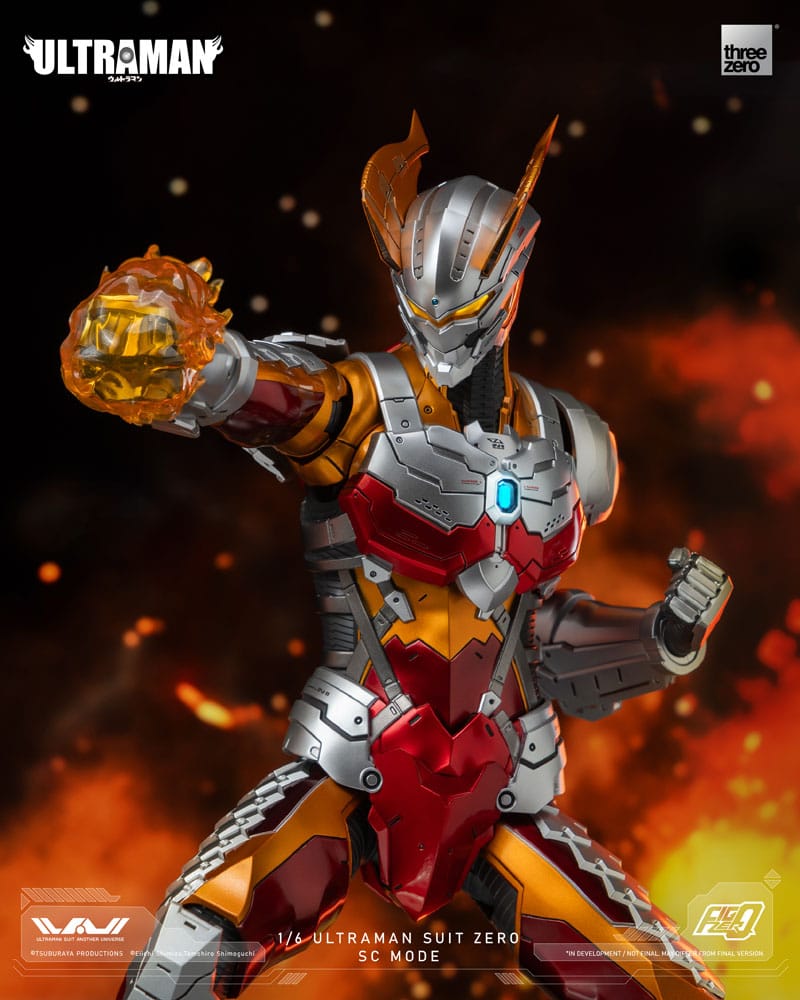 Ultraman FigZero Actionfigur 1/6 Ultraman Suit Zero SC Mode 31 cm Figmas Yokina