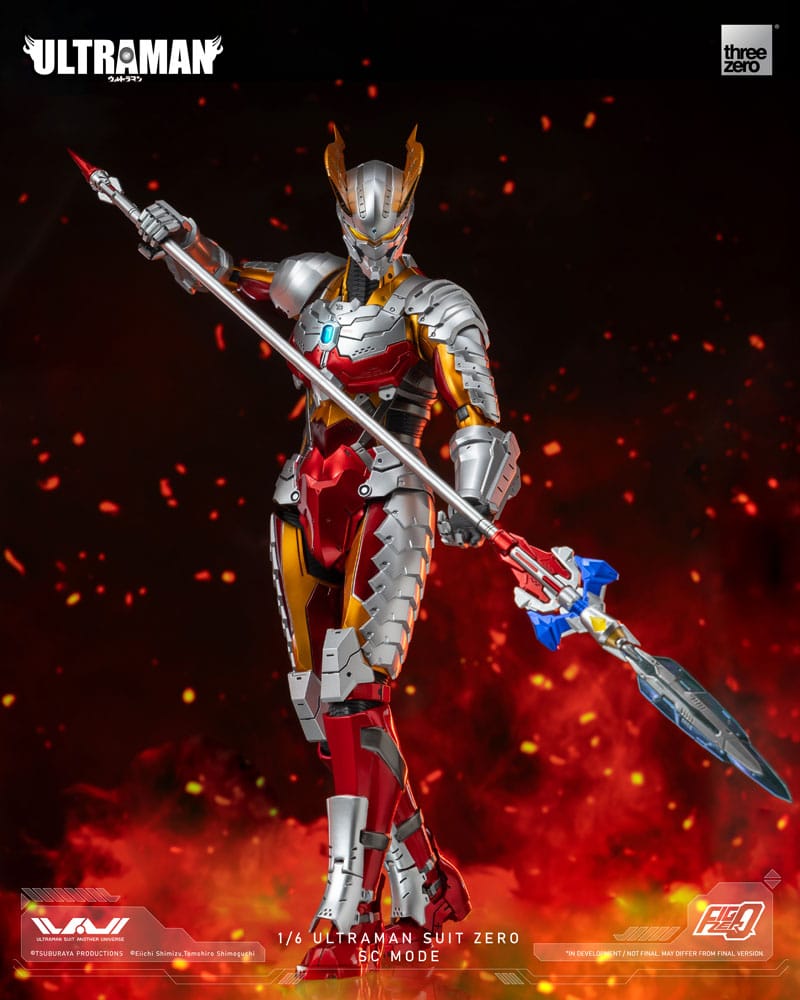 Ultraman FigZero Actionfigur 1/6 Ultraman Suit Zero SC Mode 31 cm Figmas Yokina