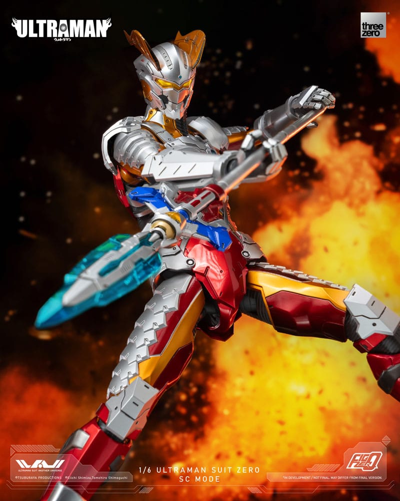 Ultraman FigZero Actionfigur 1/6 Ultraman Suit Zero SC Mode 31 cm Figmas Yokina