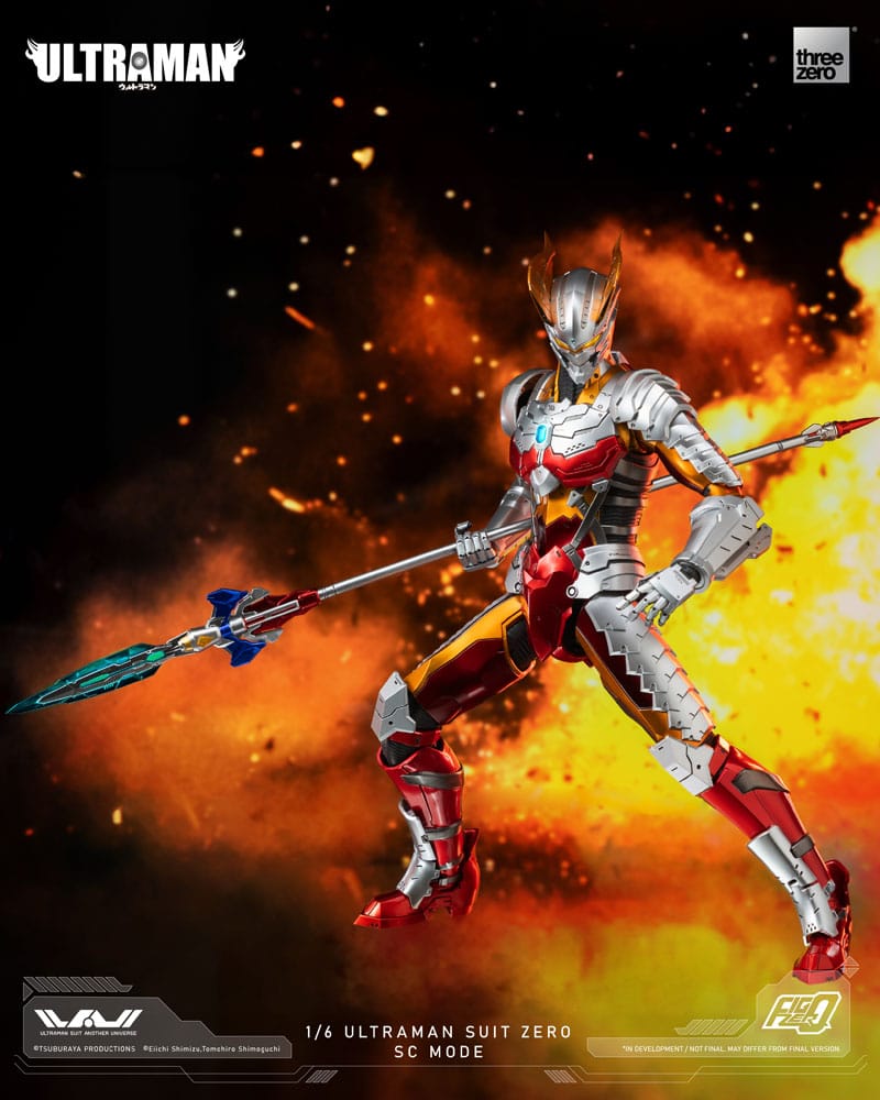 Ultraman FigZero Actionfigur 1/6 Ultraman Suit Zero SC Mode 31 cm Figmas Yokina
