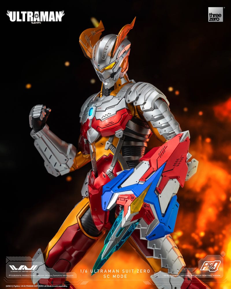 Ultraman FigZero Actionfigur 1/6 Ultraman Suit Zero SC Mode 31 cm Figmas Yokina