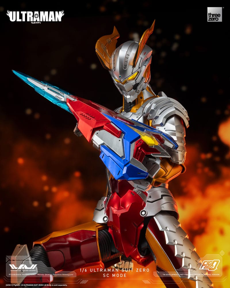 Ultraman FigZero Actionfigur 1/6 Ultraman Suit Zero SC Mode 31 cm Figmas Yokina