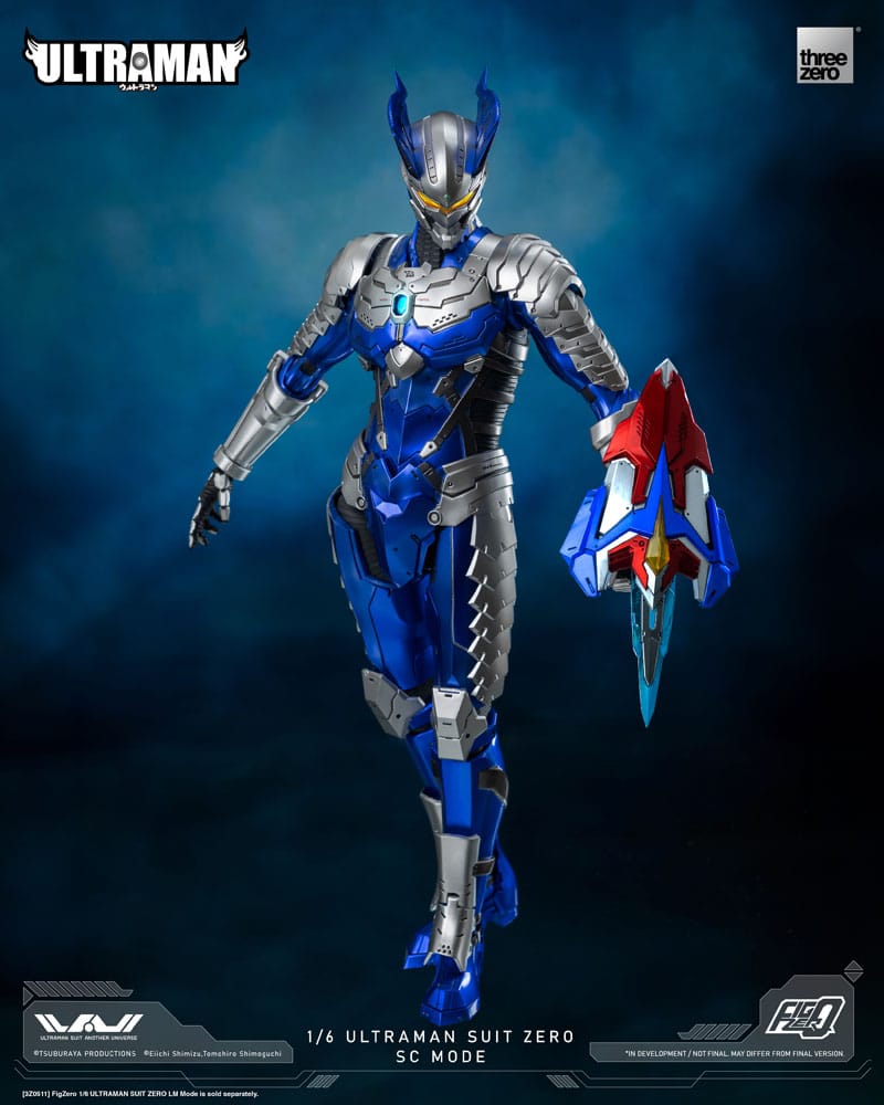 Ultraman FigZero Actionfigur 1/6 Ultraman Suit Zero SC Mode 31 cm Figmas Yokina