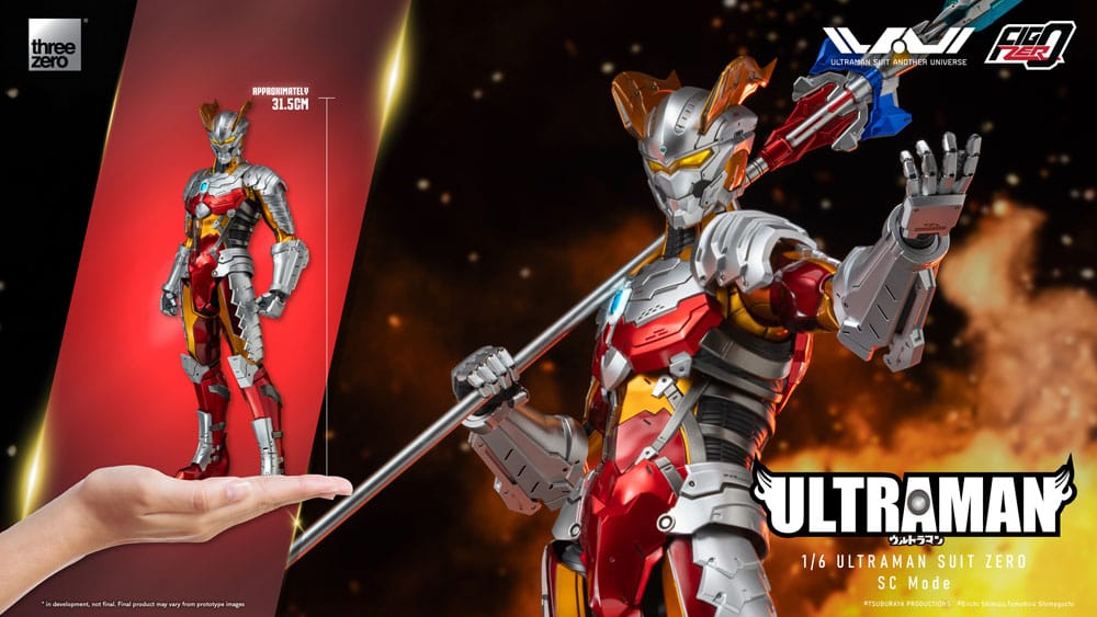 Ultraman FigZero Actionfigur 1/6 Ultraman Suit Zero SC Mode 31 cm Figmas Yokina