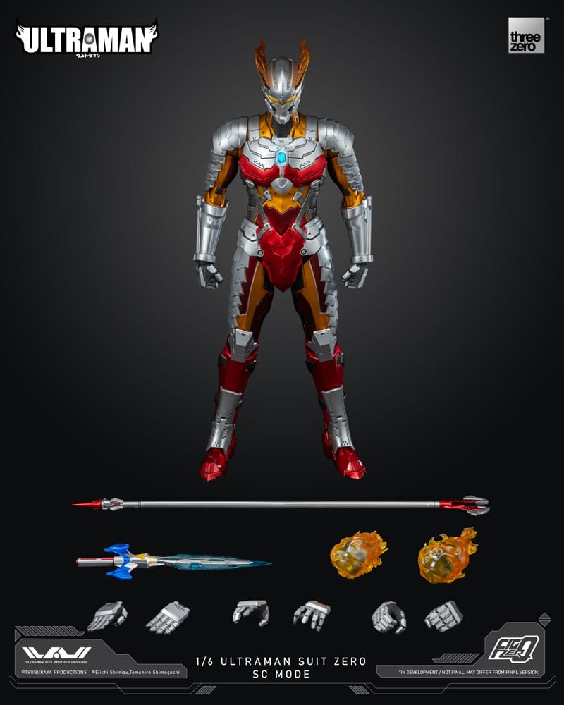 Ultraman FigZero Actionfigur 1/6 Ultraman Suit Zero SC Mode 31 cm Figmas Yokina
