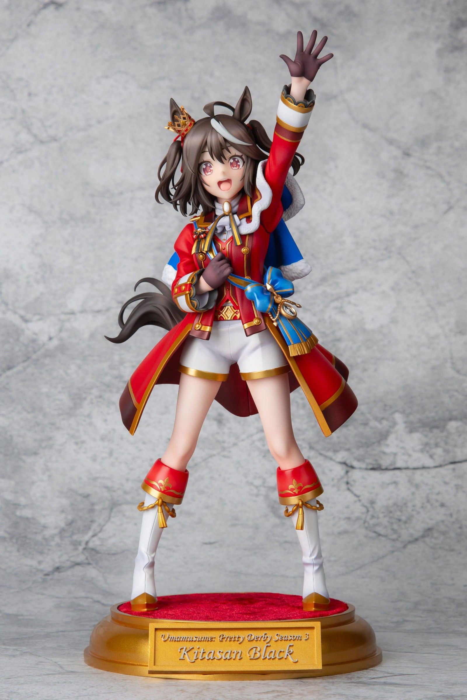 Uma Musume Pretty Derby PVC Statue 1/7 Kitasan Black Fluttering Fulfillment Ver. 28 cm Scalefiguren Yokina