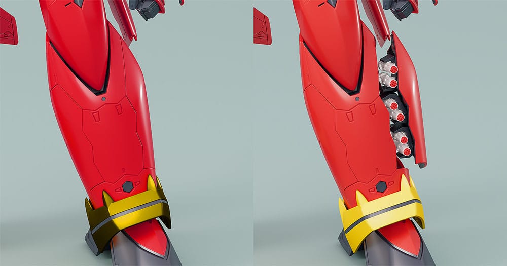 VF-19 Custom Fire Valkyrie (Basara Nekki Unit) PLAMAX Plastic Model Kit 1/72 22 cm The Super Dimension Fortress Macross Figmas Yokina