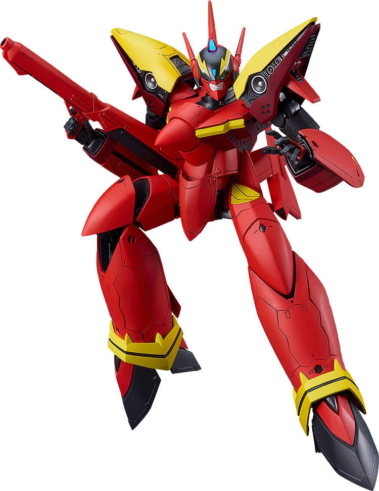 VF-19 Custom Fire Valkyrie (Basara Nekki Unit) PLAMAX Plastic Model Kit 1/72 22 cm The Super Dimension Fortress Macross Figmas Yokina