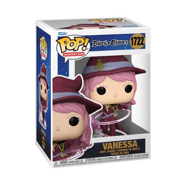 Vanessa POP! Animation Vinyl Figur 9 cm Black Clover Funko POP! Yokina