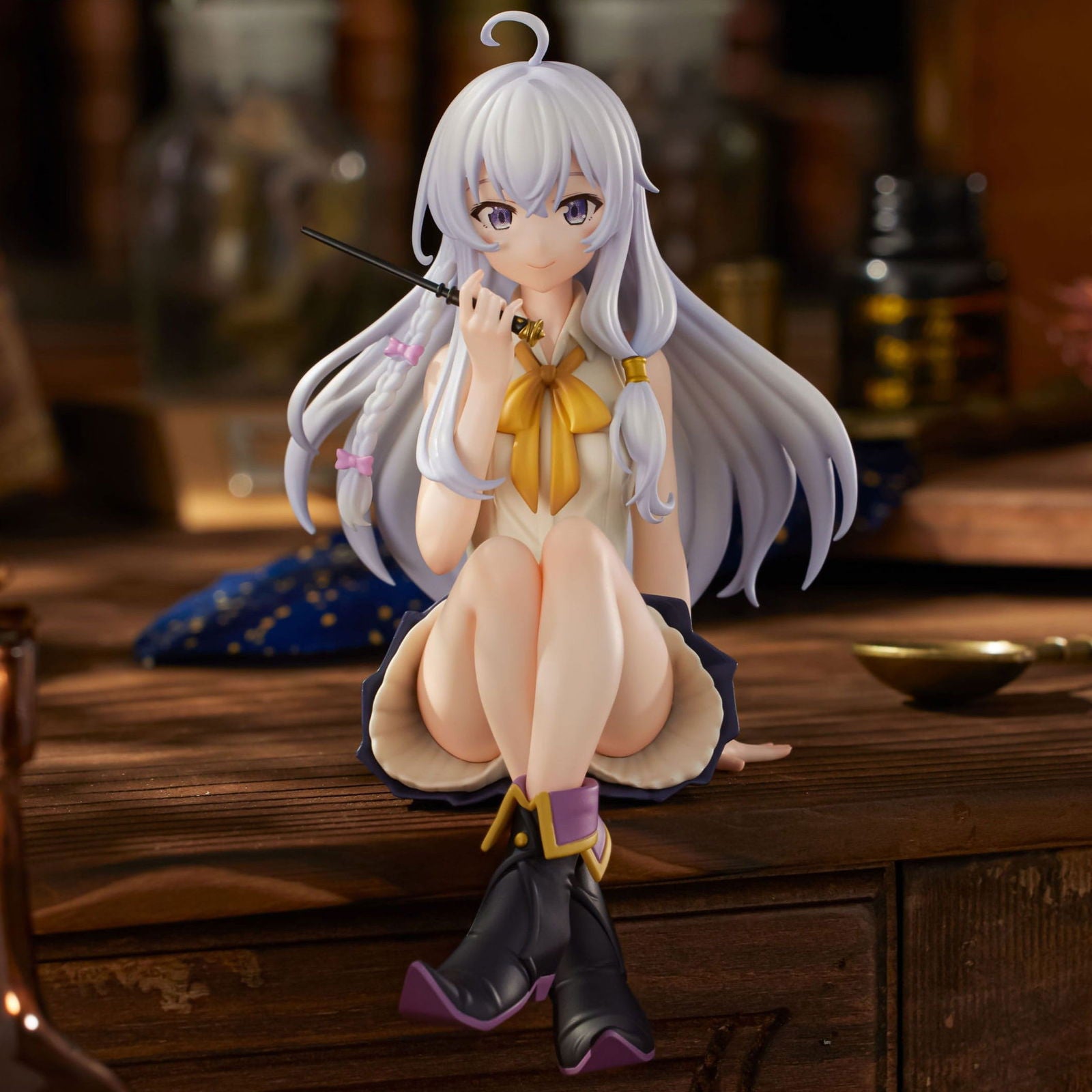 Wandering Witch: The Journey of Elaina Noodle Stopper PVC Statue Elaina 13 cm Prizefiguren Yokina