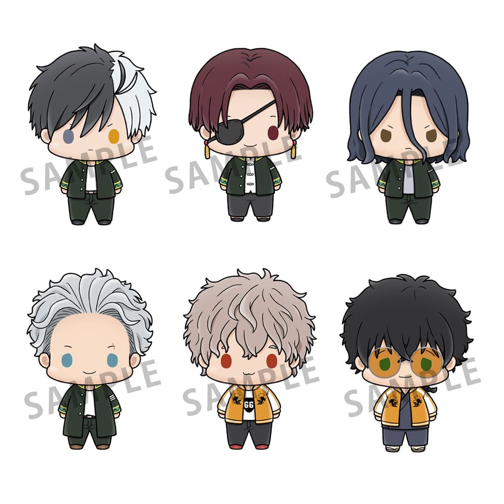 Wind Breaker Chokorin Mascot Series Sammelfiguren 6er-Pack 5 cm Minifiguren Yokina