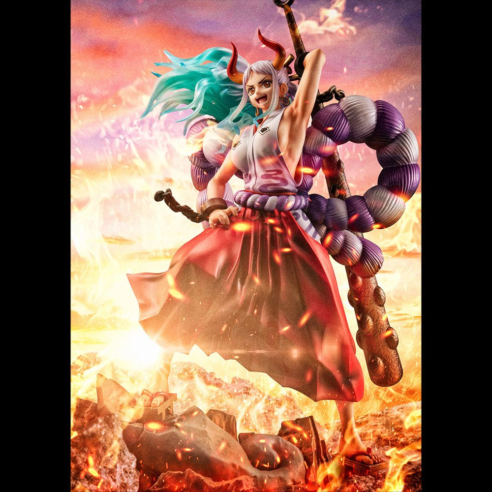 Yamato Portrait Of Pirates WA-MAXIMUM PVC Statue 27 cm One Piece Prizefiguren Yokina