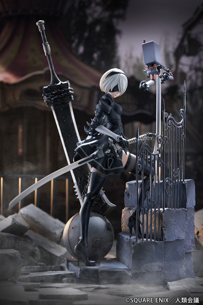 YoRHa No. 2 Type B Search PVC Statue 1/7 31 cm NieR:Automata Ver1.1a Scalefiguren Yokina