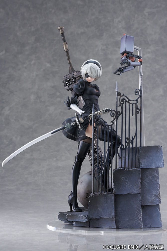 YoRHa No. 2 Type B Search PVC Statue 1/7 31 cm NieR:Automata Ver1.1a Scalefiguren Yokina