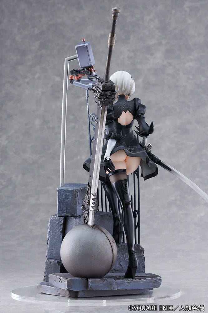 YoRHa No. 2 Type B Search PVC Statue 1/7 31 cm NieR:Automata Ver1.1a Scalefiguren Yokina