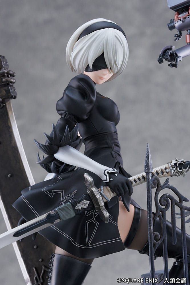 YoRHa No. 2 Type B Search PVC Statue 1/7 31 cm NieR:Automata Ver1.1a Scalefiguren Yokina