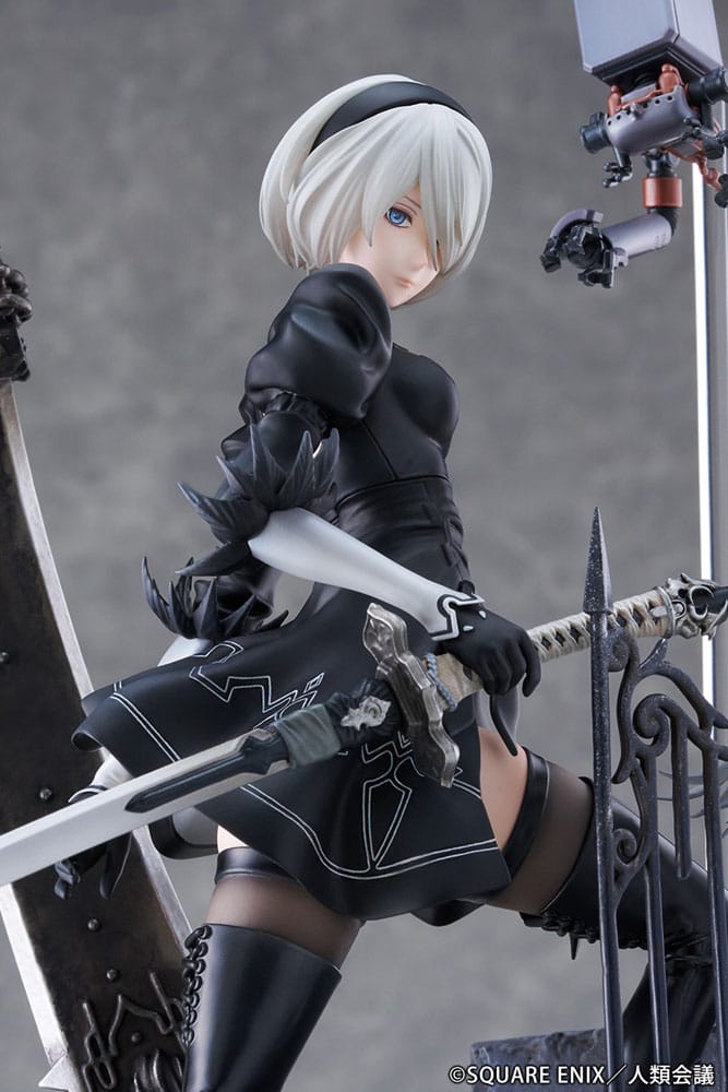 YoRHa No. 2 Type B Search PVC Statue 1/7 31 cm NieR:Automata Ver1.1a Scalefiguren Yokina