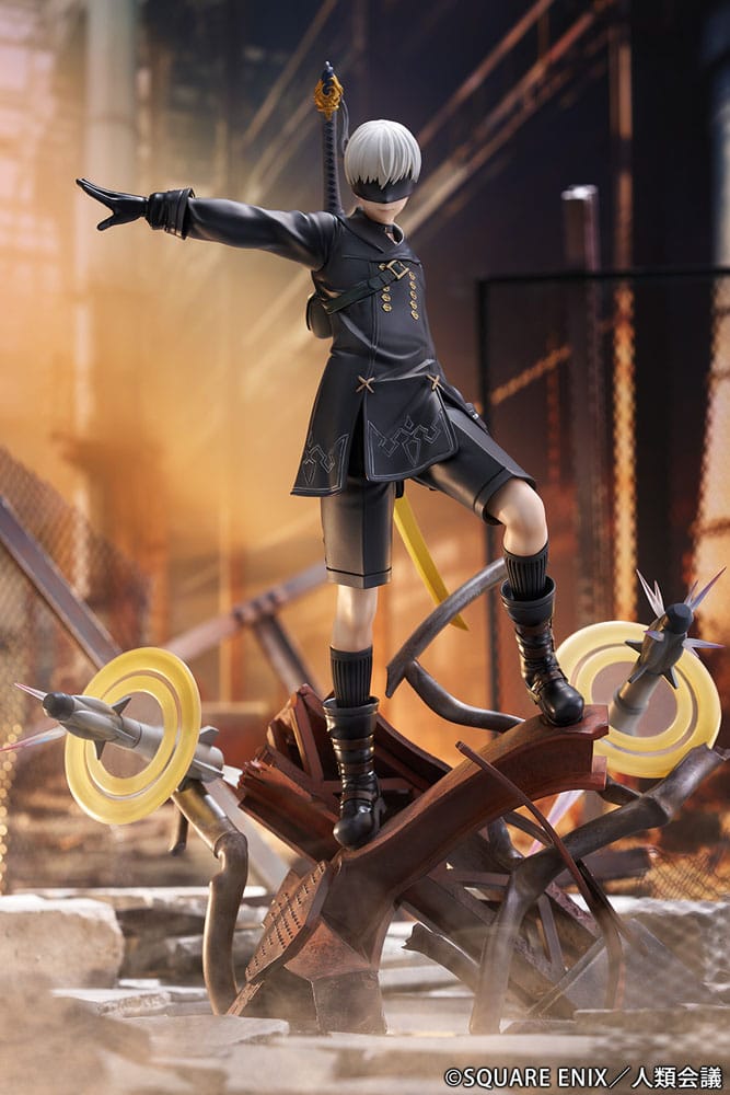 YoRHa No. 9 Type S Covering Fire PVC Statue 1/7 31 cm NieR:Automata Ver1.1a Scalefiguren Yokina