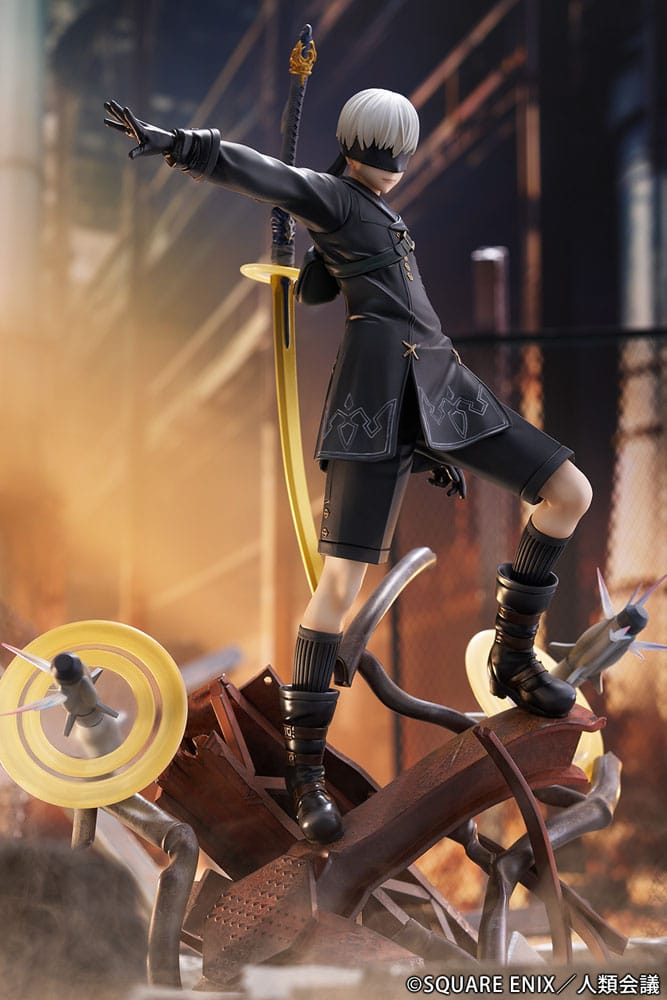 YoRHa No. 9 Type S Covering Fire PVC Statue 1/7 31 cm NieR:Automata Ver1.1a Scalefiguren Yokina