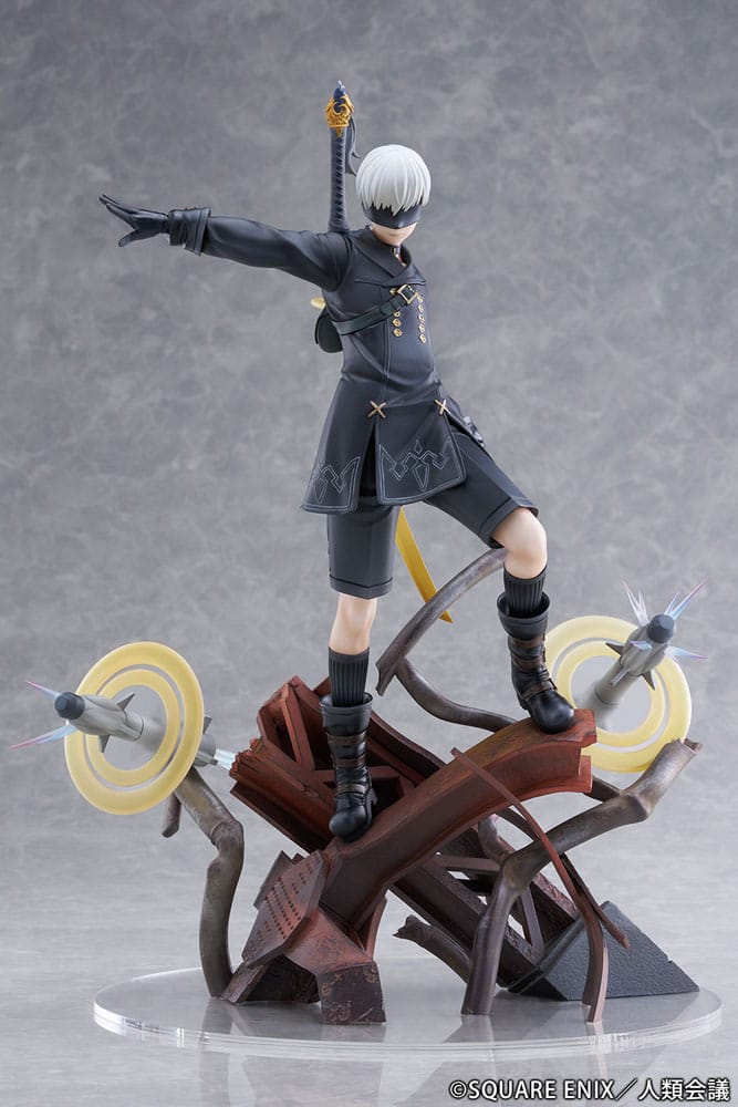 YoRHa No. 9 Type S Covering Fire PVC Statue 1/7 31 cm NieR:Automata Ver1.1a Scalefiguren Yokina