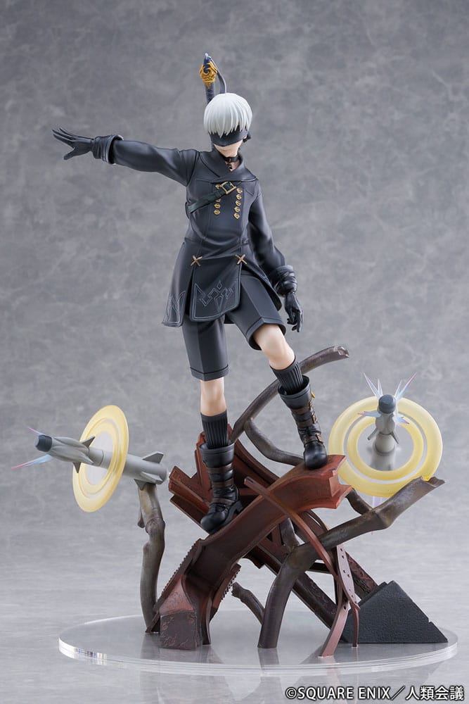 YoRHa No. 9 Type S Covering Fire PVC Statue 1/7 31 cm NieR:Automata Ver1.1a Scalefiguren Yokina
