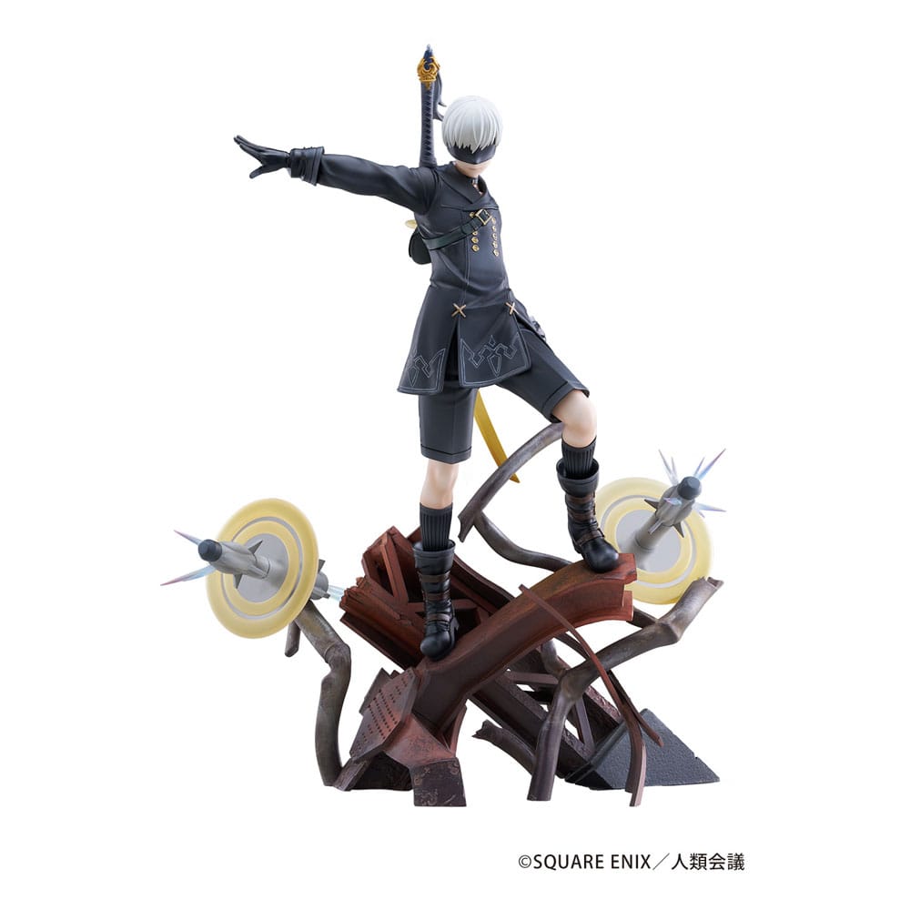 YoRHa No. 9 Type S Covering Fire PVC Statue 1/7 31 cm NieR:Automata Ver1.1a Scalefiguren Yokina